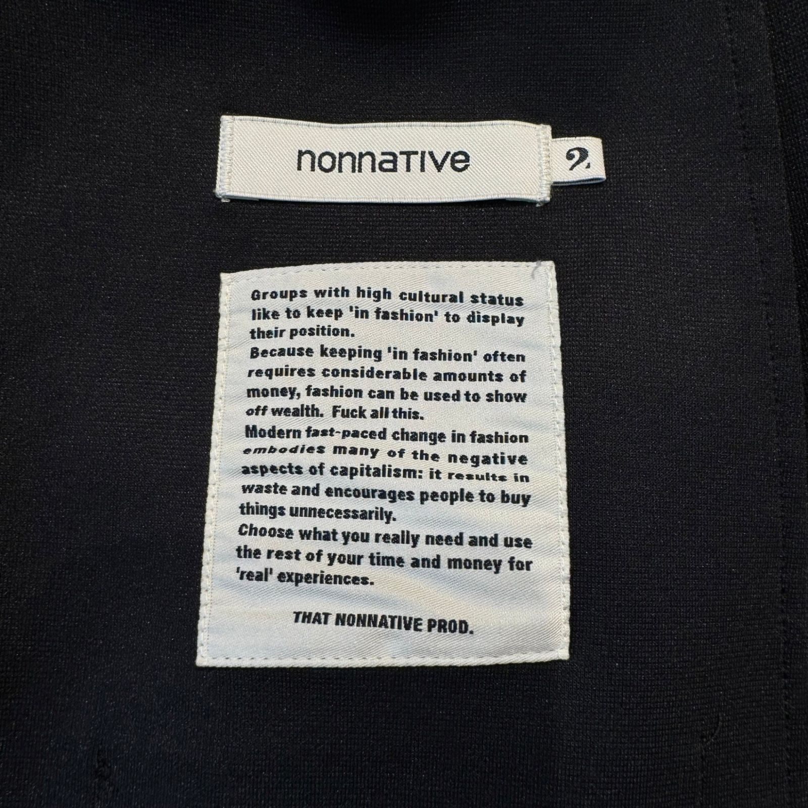 nonnative (ノンネイティブ) ⑤ NN-P4529 24AW COACH EASY PANTS POLY