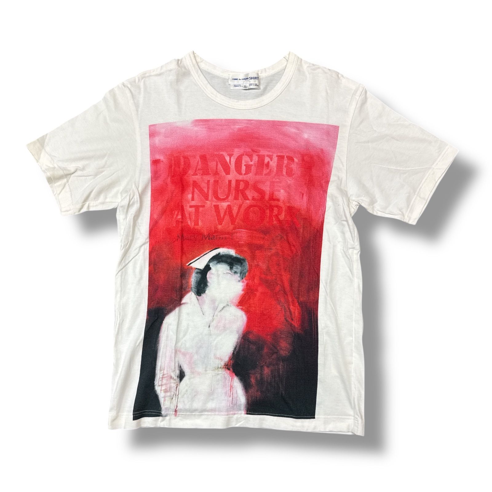 COMME des GARCONS SHIRT Richard Prince ナースプリントTシャツ 半袖 