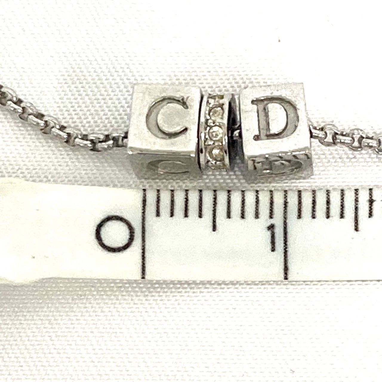 【ランクA】Christian Dior ネックレス シルバー 約47cm 楽天市場】質屋 Christian Dior ディオール ネックレス Diorロゴ
