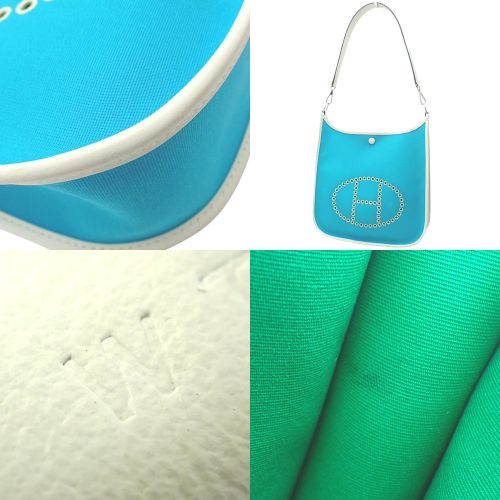 HERMES(エルメス) ネオ エブリンPM ブルーアズテック/ヴェールフィズ