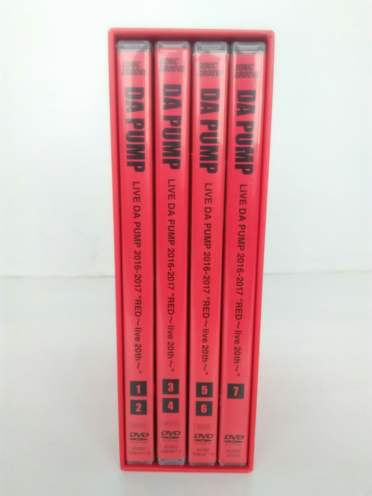 DA PUMP / RED live 20th 初回限定盤 DVD DA PUMP/LIVE DA PUMP 2016-2017 
