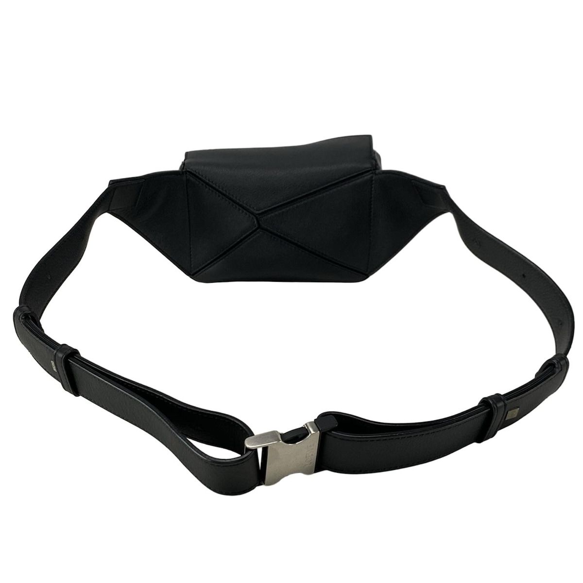 COS 新品 黒 クロスボディバッグ レザー(本革)ユニセックス