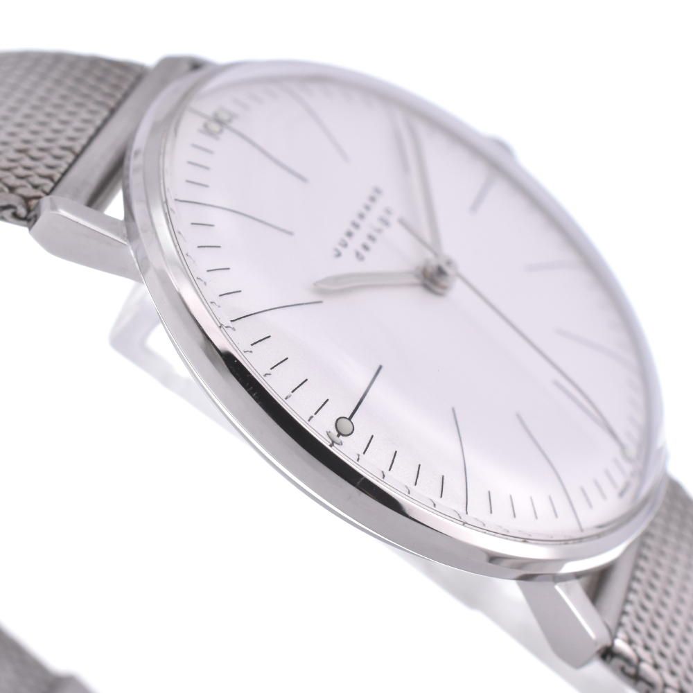 ユンハンス JUNGHANS 027/3004.44 マックスビル 手巻き ユニセックス美
