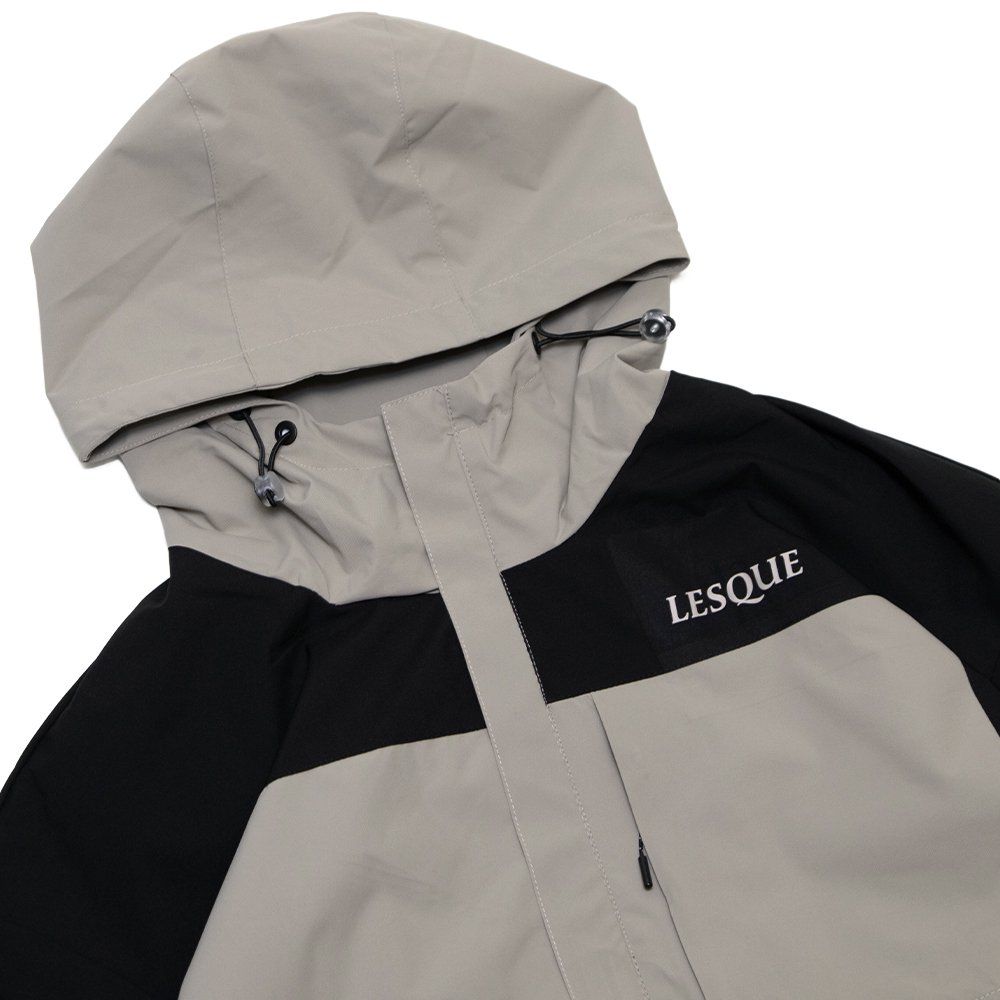 LESQUE 2Tone Color Jacket Gray レスケ ナイロンジャケット ナイロン
