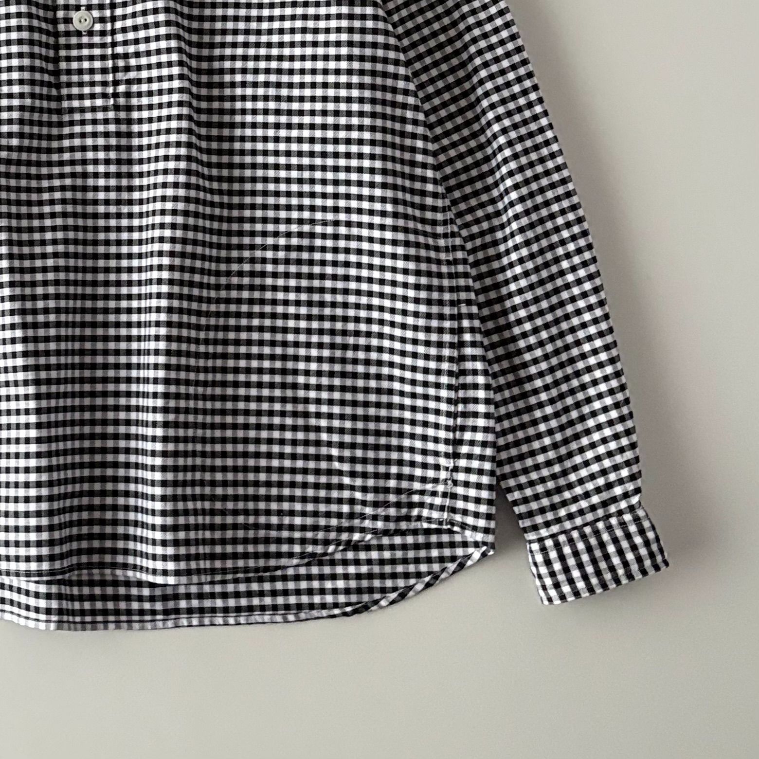 極美品 / DANTON ダントン / 長袖 ショールカラー プルオーバーシャツ