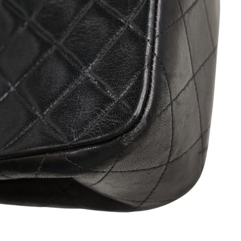 美品 CHANELシャネル ラムスキン カーフ レザー チェーンショルダー CHANEL マトラッセ23 チェーンショルダーバッグ Wフラップ