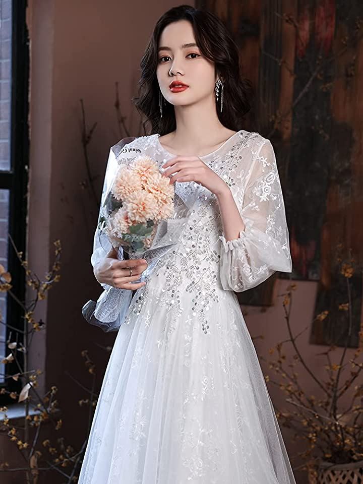 Ominefans 可愛い ウェディングドレス 二次会ドレス 結婚式 プリンセス