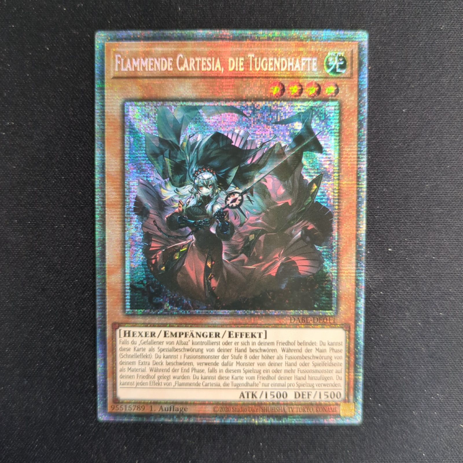 遊戯王 赫の聖女カルテシア スターライトレア ドイツ語 EU