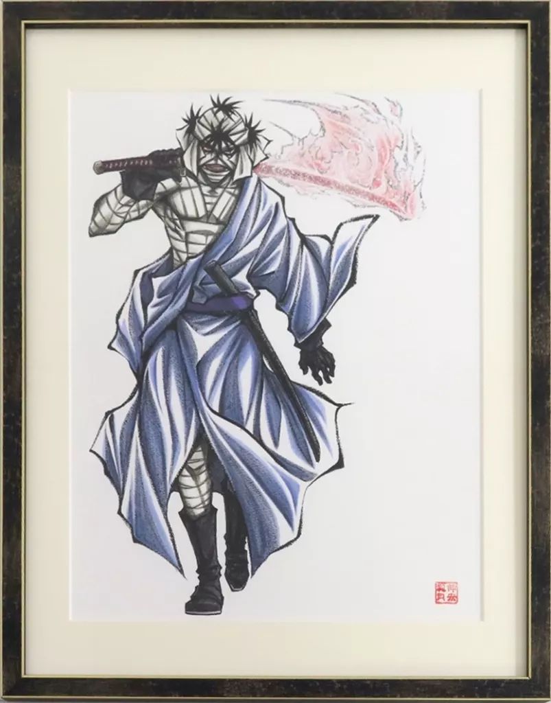 るろうに剣心 －明治剣客浪漫譚－ 額装高精細複製原画 緋村剣心 るろうに剣心 －明治剣客浪漫譚－ 額装高精細複製原画 緋村剣心