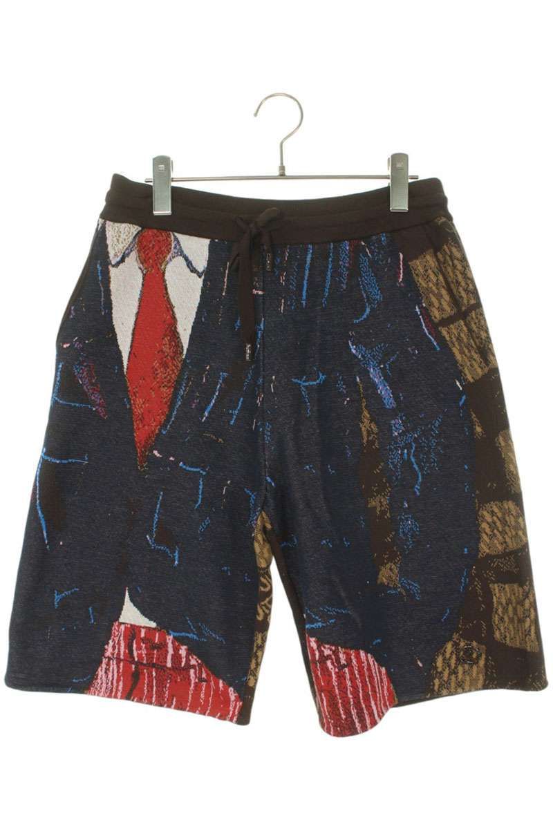 ルイヴィトン 23AW RM232 AUR HPN81W ジャガードコットンニットハーフ  