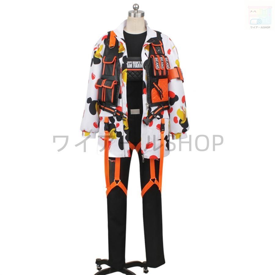 ツイステッドワンダーランド ツイステ オクタヴィネル寮 SSR|ビーンズカモ フロイド?リーチ コスプレ衣装 イベント ハロウィン プレゼン