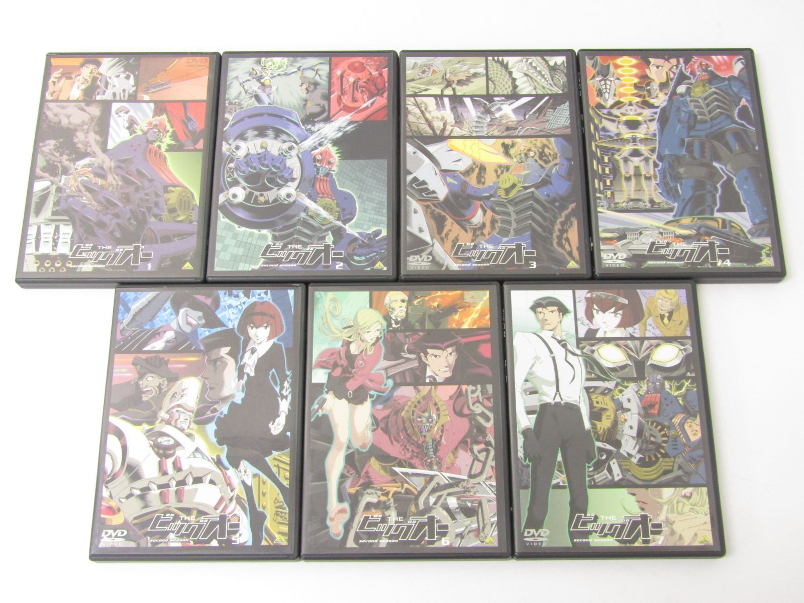 THE ビッグオー DVD セット Volume1～7 second season 1～7 （MV33
