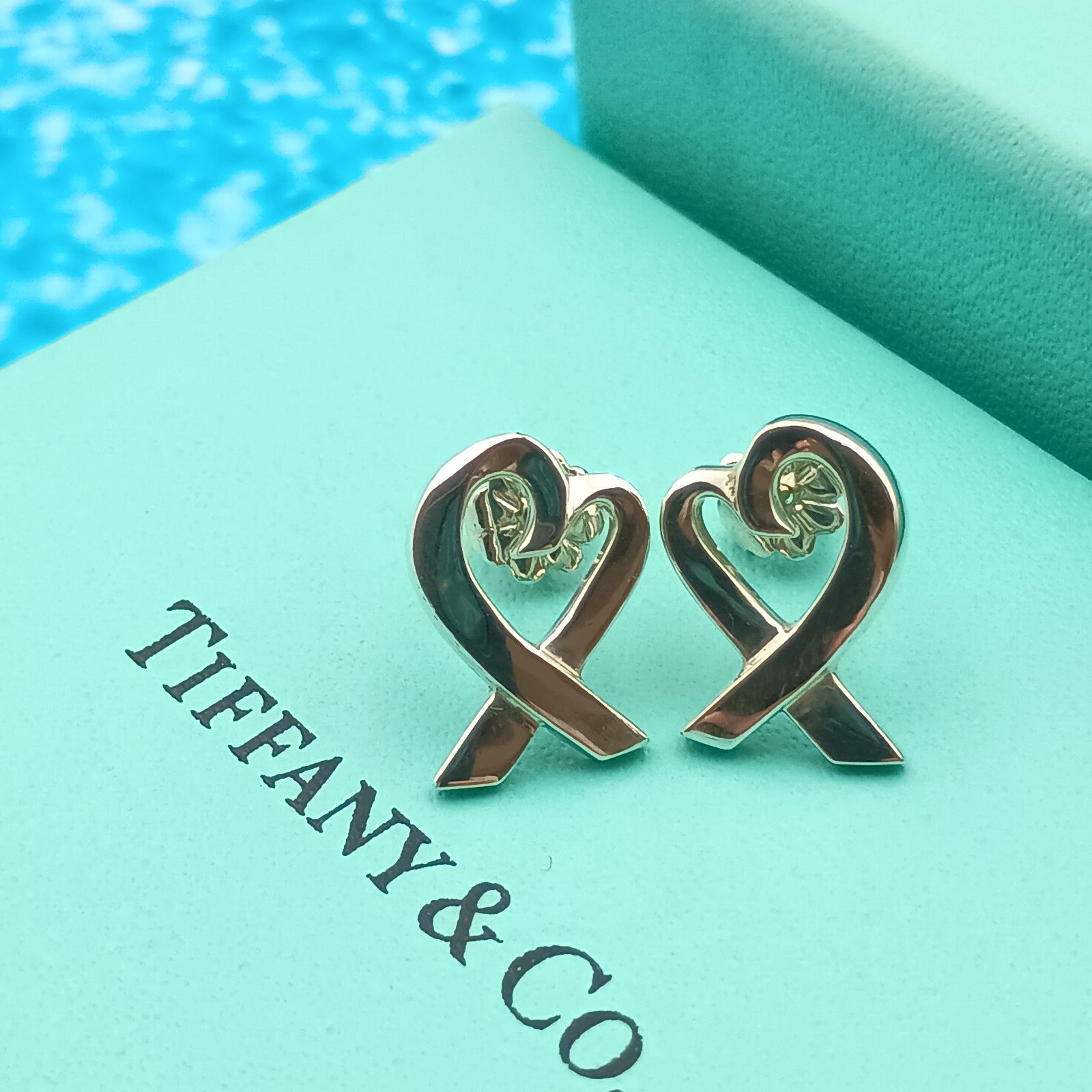 TIFFANY&Co. ティファニー ピアス ハート 両耳 レディース ラビング
