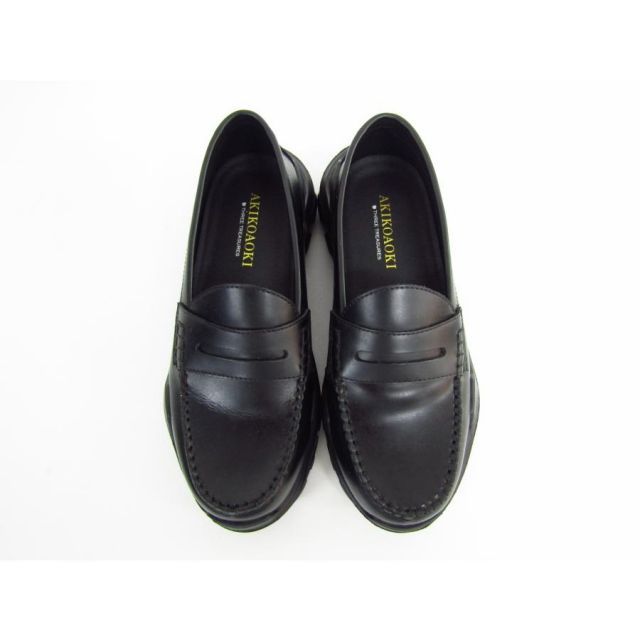 AKIKOAOKI アキコアオキ Regulated Gravity ローファー 厚底