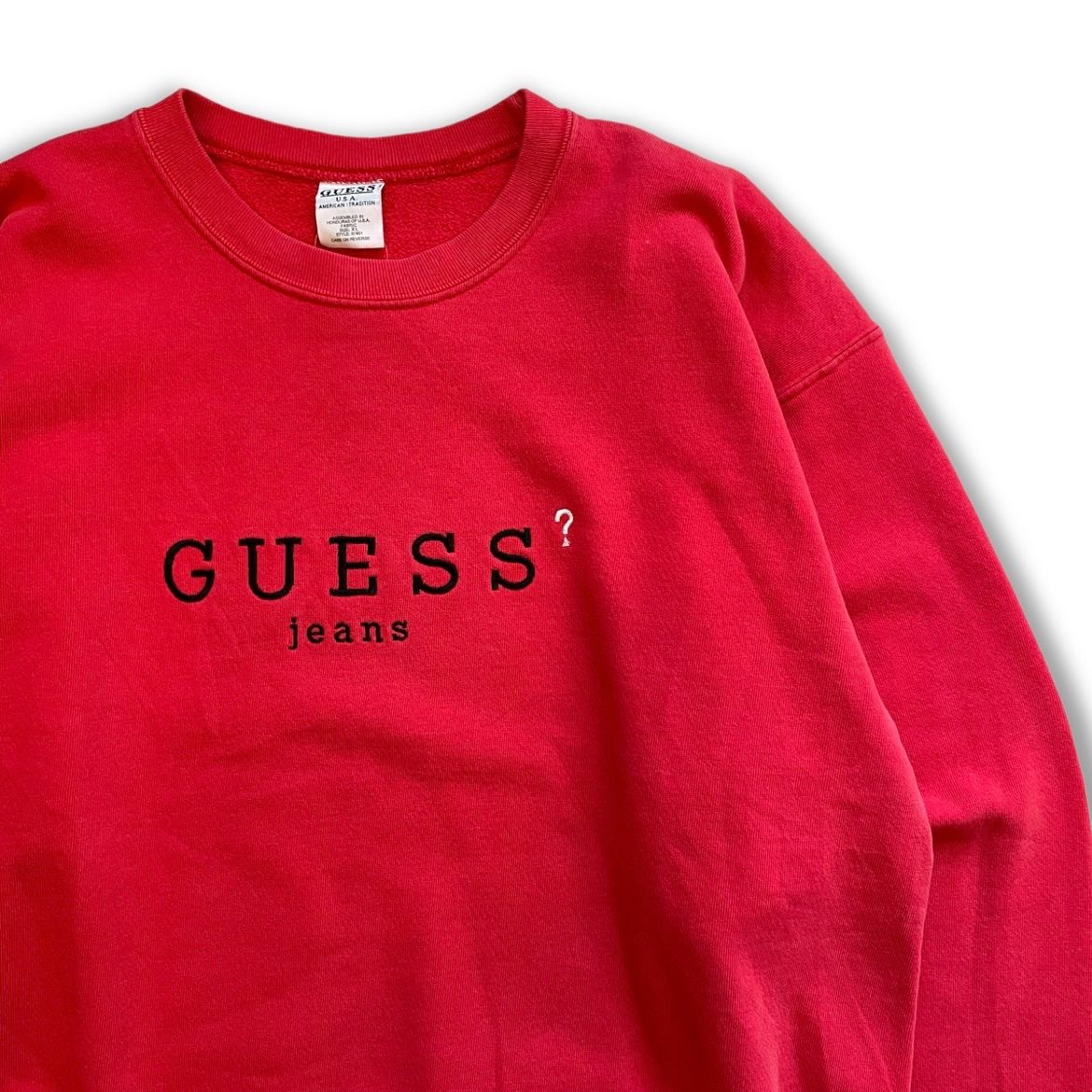 GUESS JEANS U.S.A 刺繍ロゴ スウェット-connectedremag.com