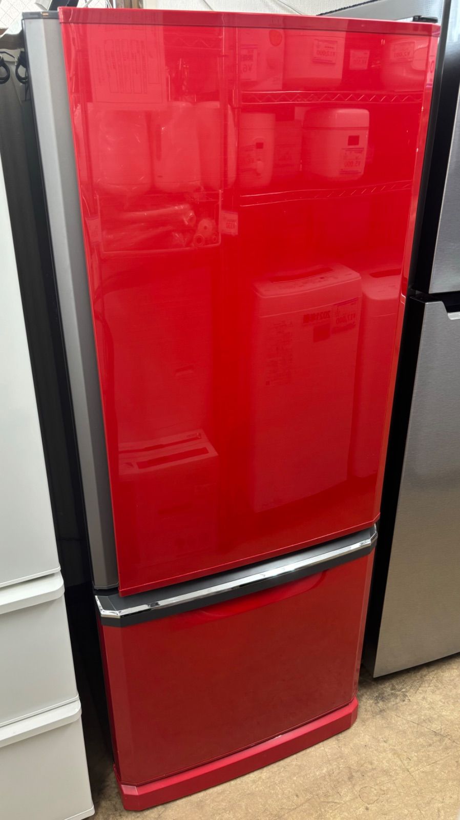 ◇MITSUBISHI 冷蔵庫 298L ワインレッド MR-D30X-R - メルカリ