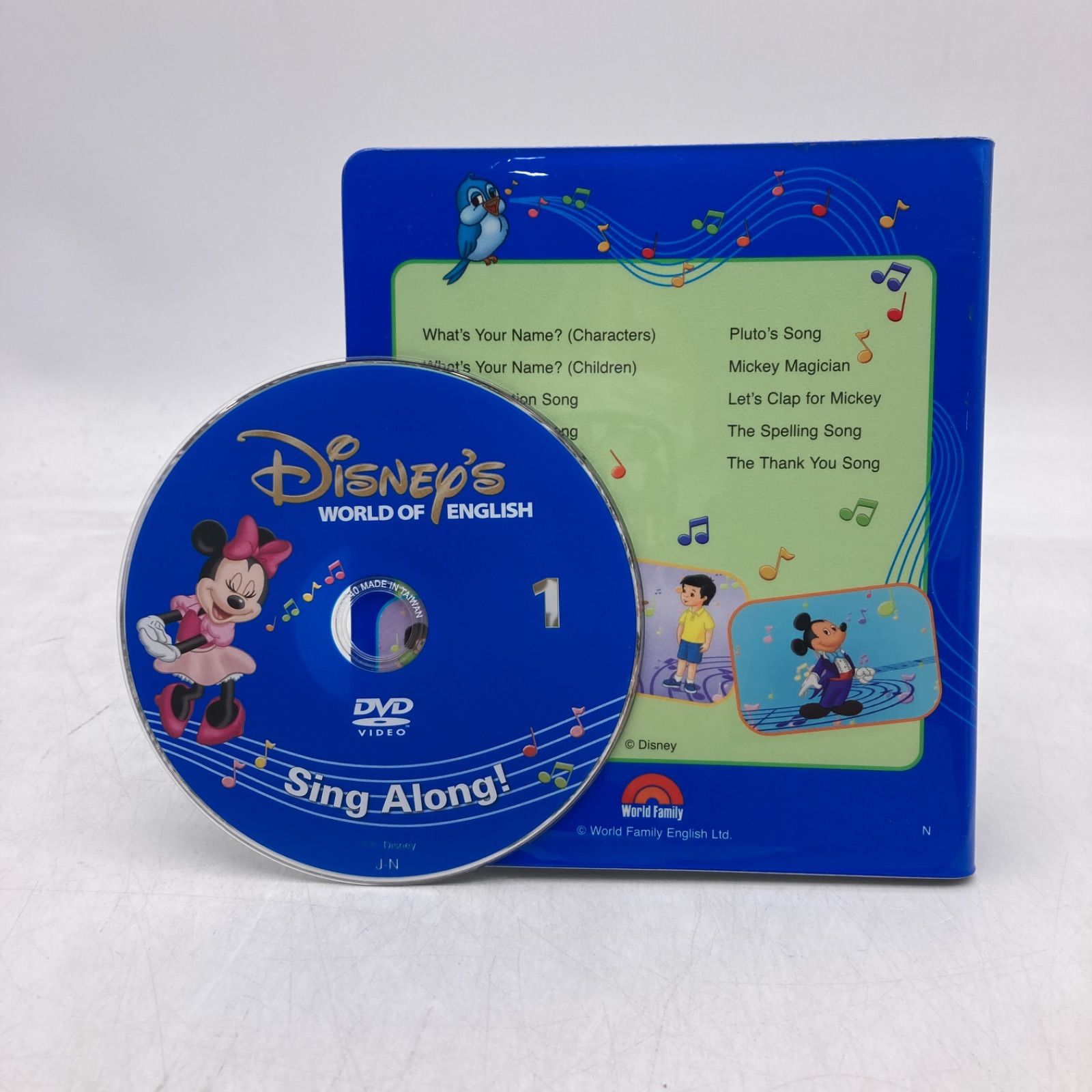 Disney - DWE 2013年新子役　ディズニーワールドファミリーイングリッシュ シングアロングDVD12枚 DWE ディズニー英語システム 新子役 字幕
