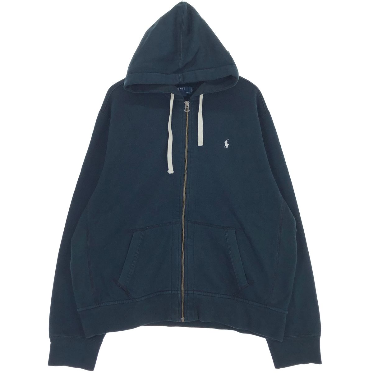 古着 ラルフローレン Ralph Lauren POLO by Ralph Lauren スウェットフルジップパーカー メンズXXL相当/eaa479721