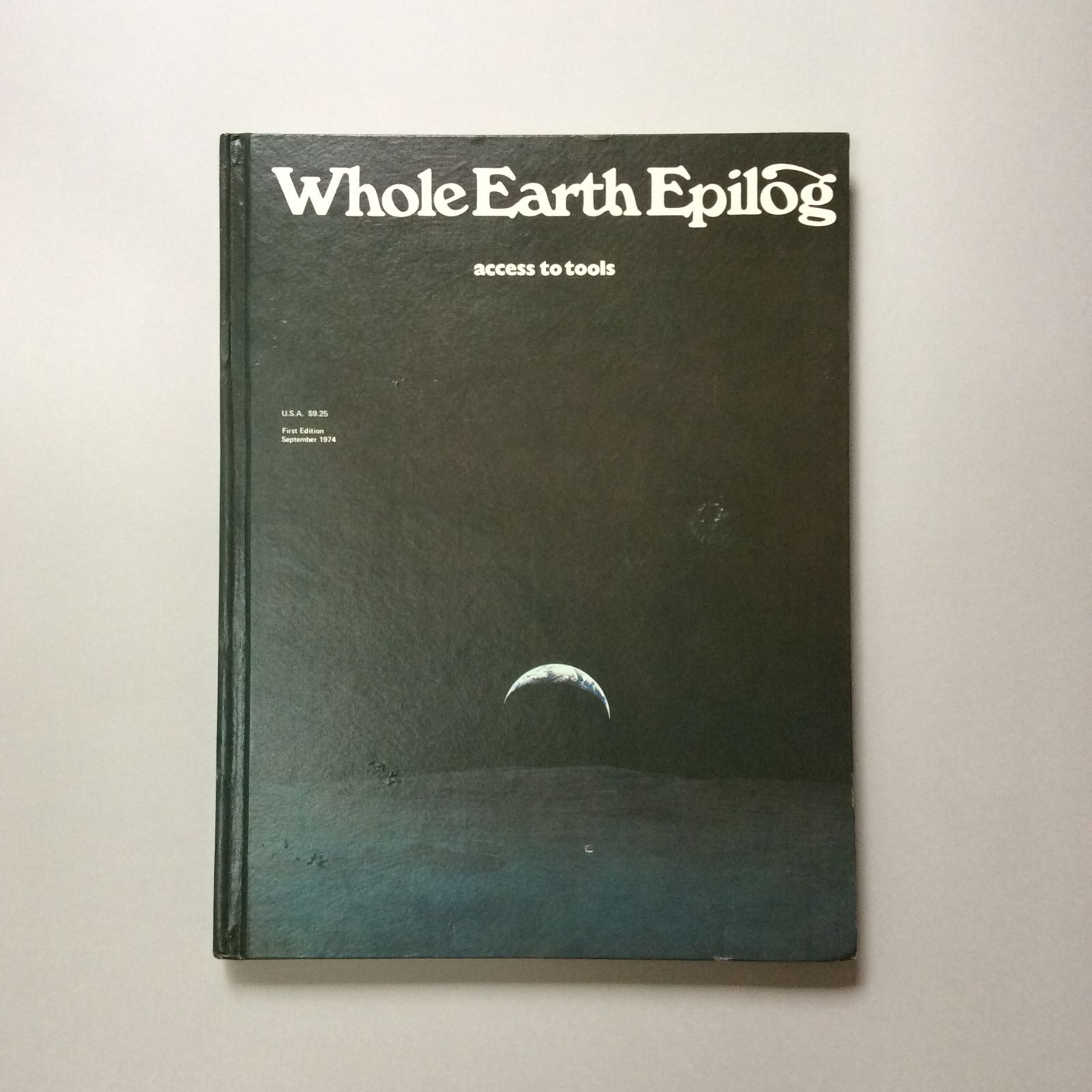 ハードカバー版】Whole Earth Epilog ホールアースエピローグ 1974年