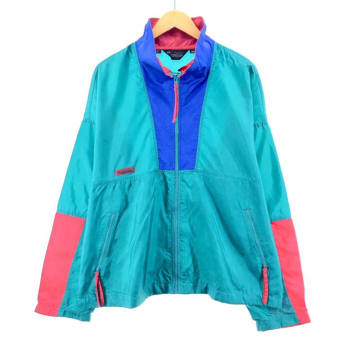 古着 80~90年代 コロンビア Columbia ナイロンジャケット メンズXL ヴィンテージ /eaa378589 【中古】/eaa378589