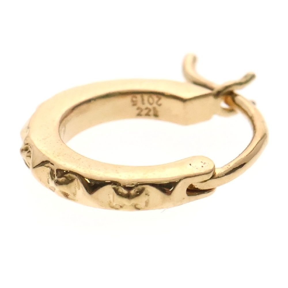CHROME HEARTS (クロムハーツ) 22K HOOP TFP TINY タイニーTFP フープ