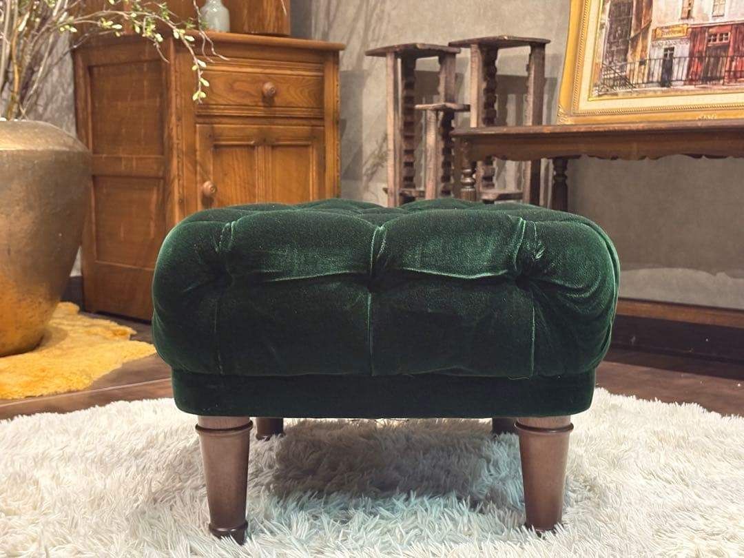 maruni マルニ木工1人掛けソファオットマンセットボタンダウンnZ