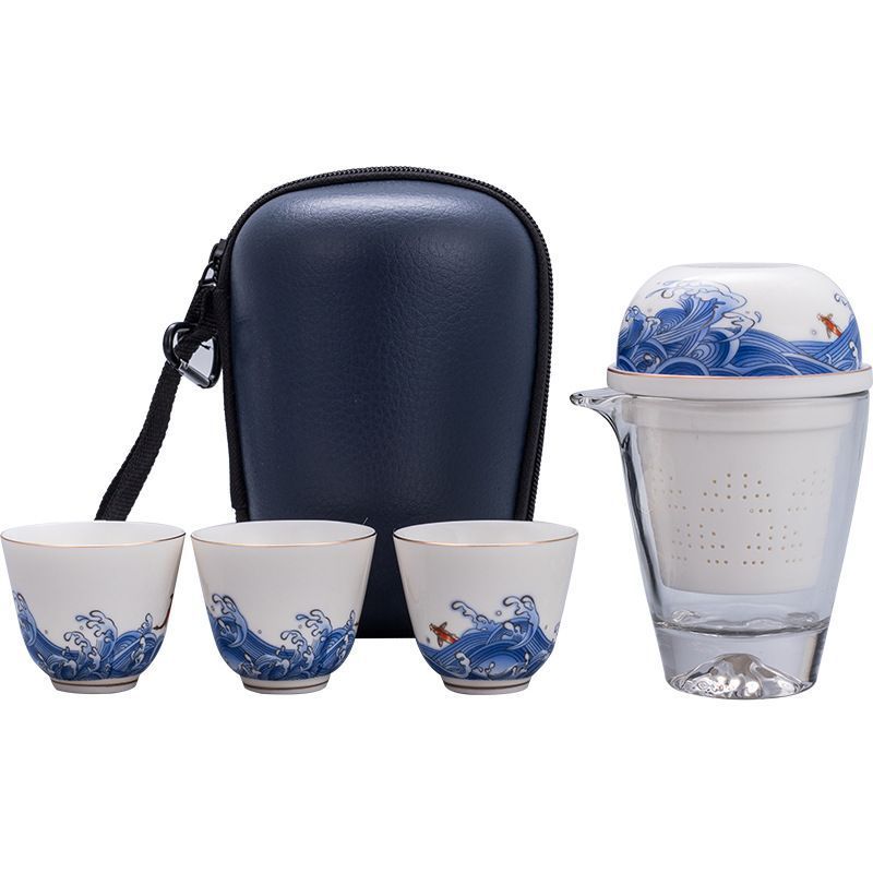 急須セット 湯呑み 携帯用 旅行ティーセット 功夫茶具 茶器