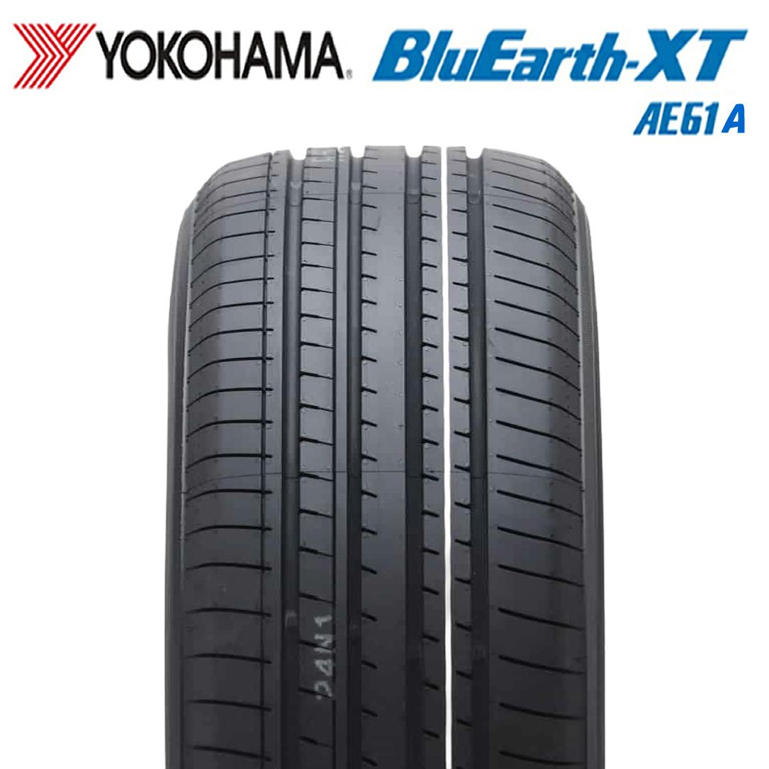 製 4本価格 会社宛 225 60R18 104V 夏 ヨコハマ BluEarth-XT ブルーアース AE61A エクストレイル RAV4 NO YN1874