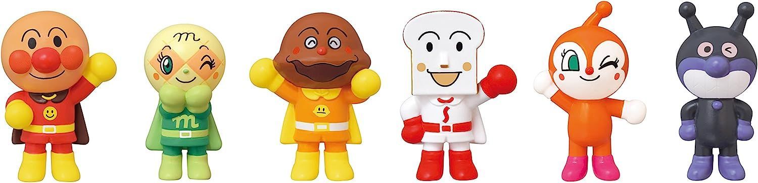 【新品】SEGA TOYS アンパンマン ミュージアムシリーズ げんき100ばい! なかまたちセット