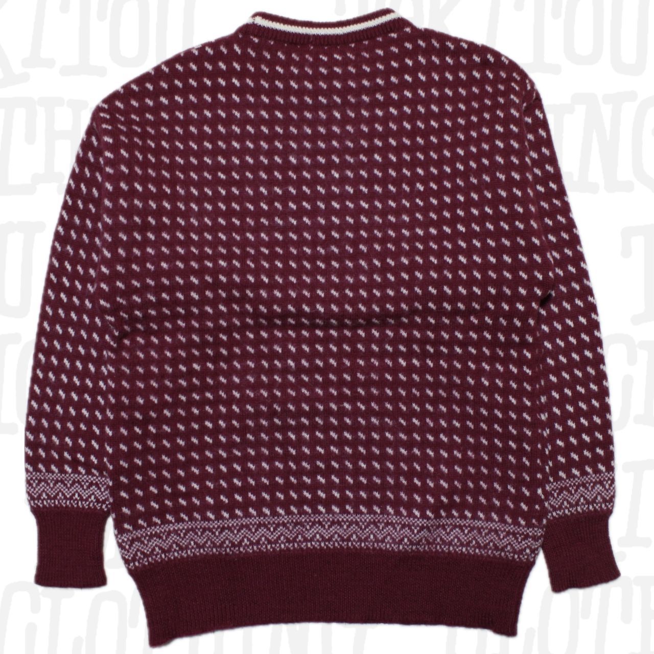 Boston Traders / Birds Eye Knit Sweater / 90年代 バーズアイ ニット 