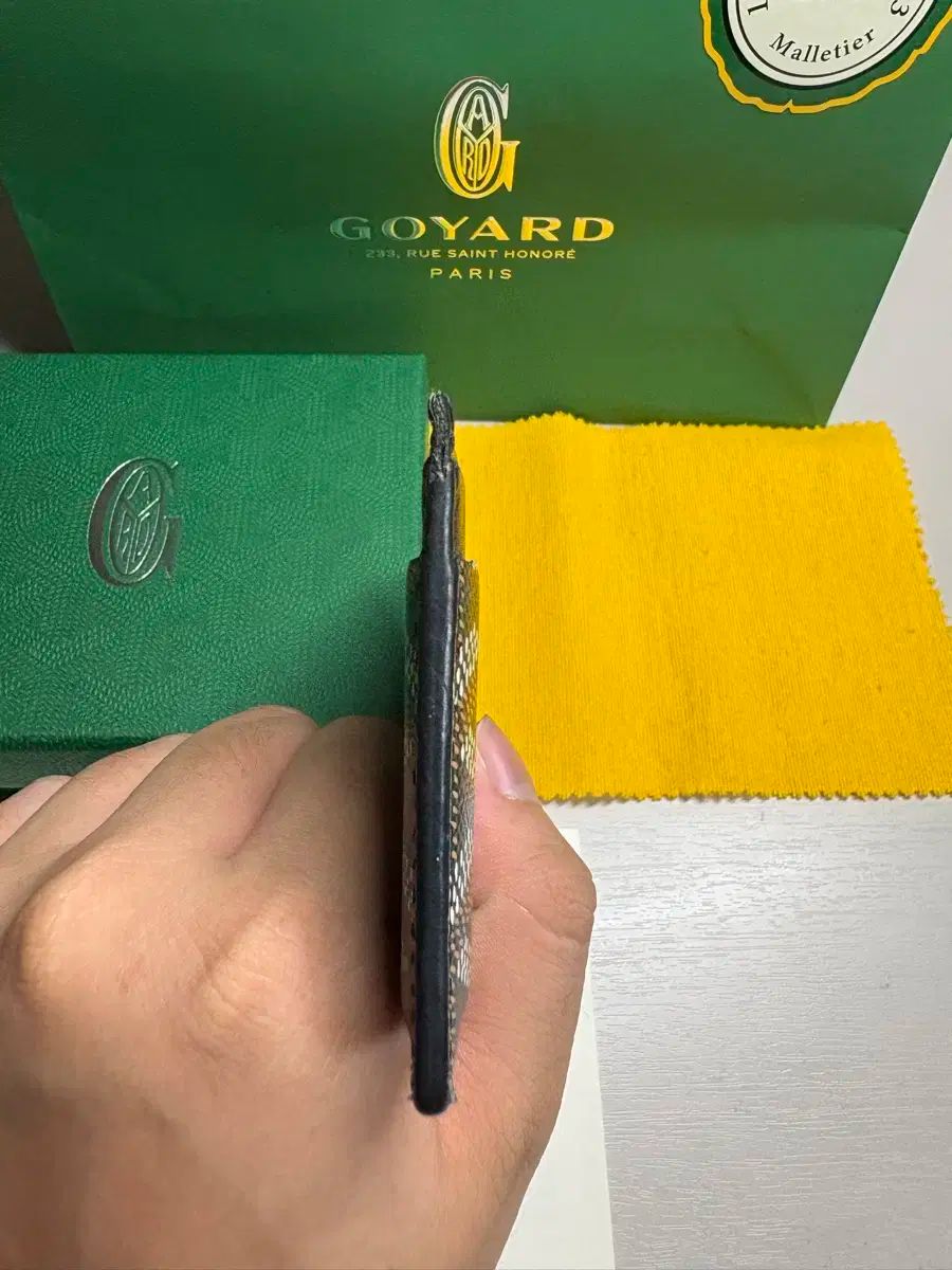 付属品完備 Goyard(ゴヤール) サン シュルピス カードウォレット