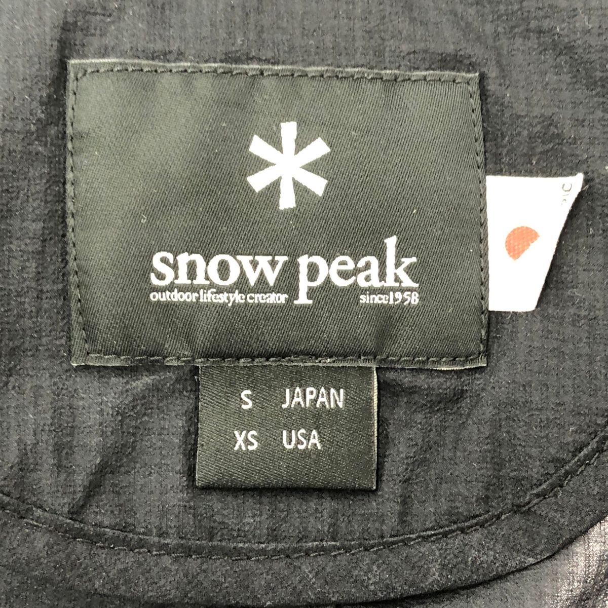 Snow Peak スノーピーク レイン＆ウィンドレジスタントジャケット 長袖 