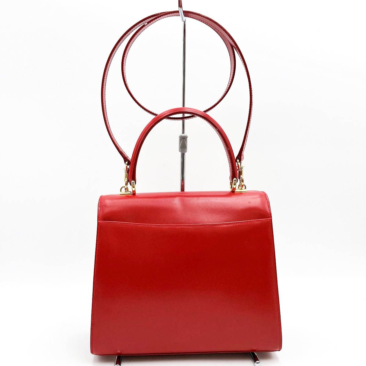 美品 GUCCI グッチ レディロック ショルダーバッグ ハンドバッグ 2WAY