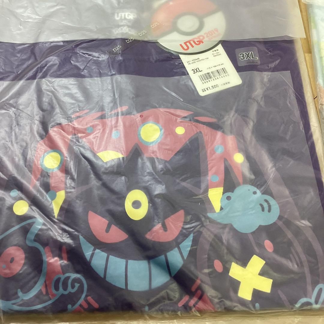 リサイクルcocoan未使用 ユニクロ ポケモンTシャツ 4枚セット UNIQLO