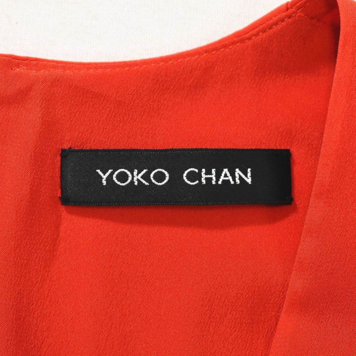 翁安芸さん着用】 ヨーコチャン YOKO CHAN ノースリーブ Vネック