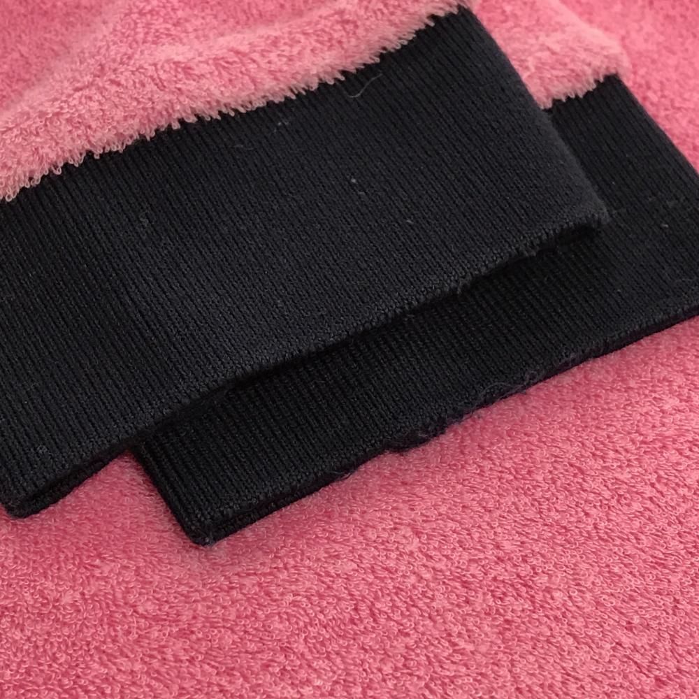 美品】アルチビオ フード付長袖Tシャツ ピンク パイル地 レディース