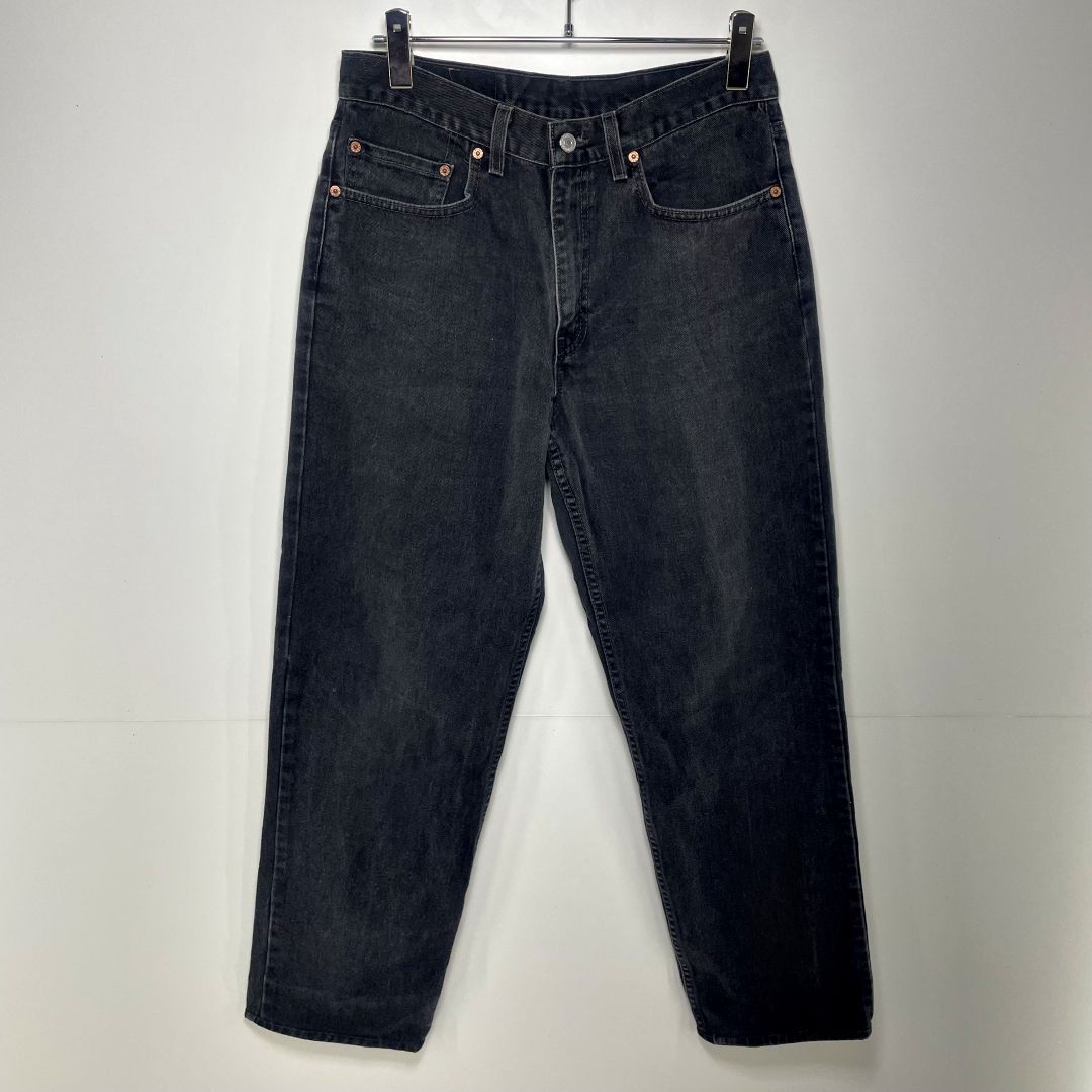 Levi's 550 ブラック W33 L34 デニムパンツ 00's Levi's 550 Black Denim Pants W34 00年代 リーバイス