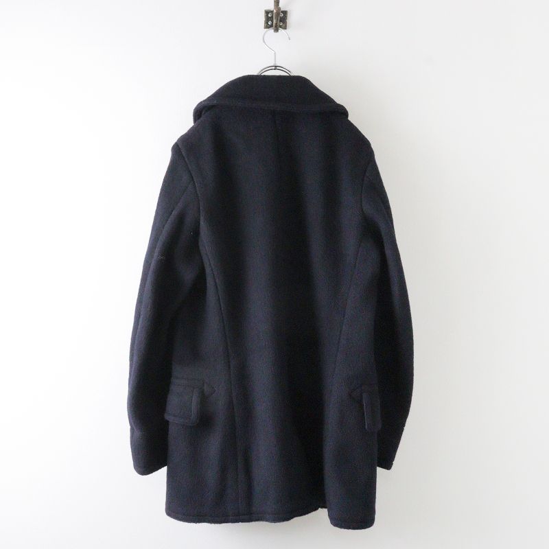 アナトミカ ANATOMICA フレンチウール メルトン Pコート 38/ネイビー 