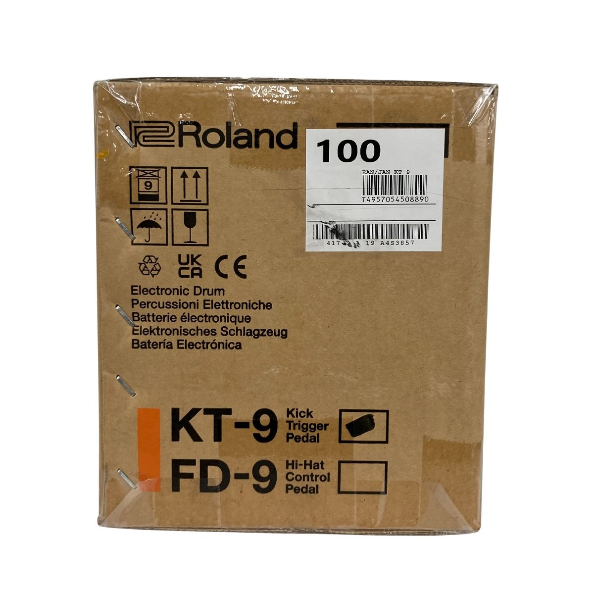 Roland KT-9 Kick Trigger Pedal ローランド Vドラム 電子ドラム キックペダル キックトリガーペダル ♥ Y10436575