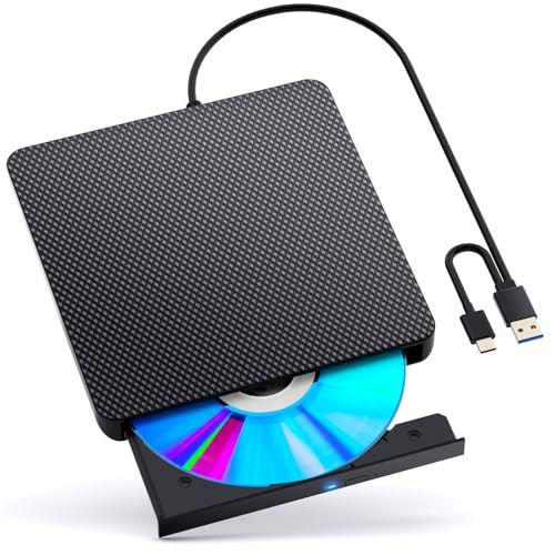 ブルーレイドライブ外付け blu-rayプレイヤー再生読み書usb-aと type-c ブルーレイプレーヤーブルーレイディスク対応WIN7-11|MAC対応 ノートパソコン対応 blu-ray けドライブ 黒 mp