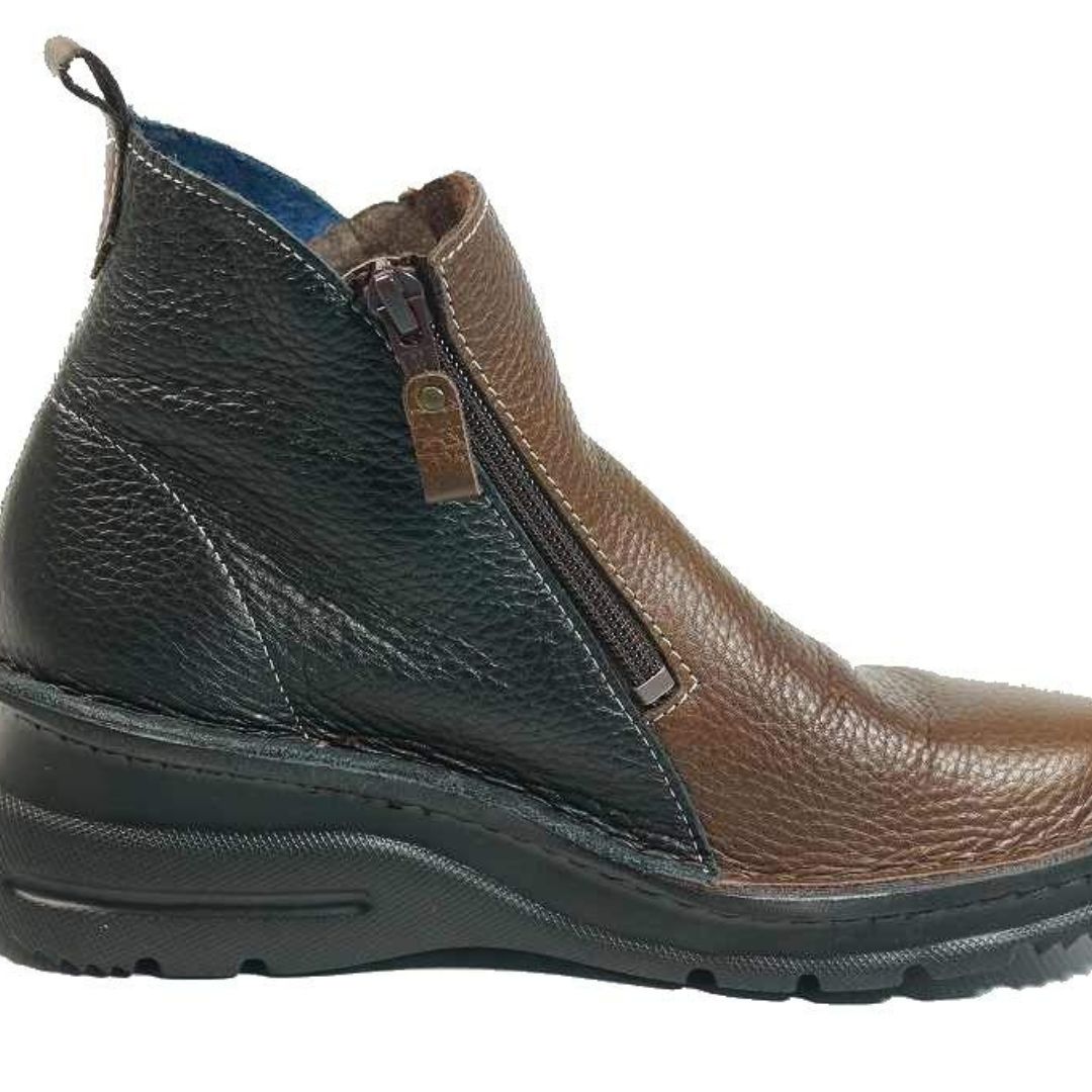 ショートブーツ 22 レディース 秋 冬 厚底 軽い 軽量 通勤 仕事 旅行 本革 yuriko matsumoto