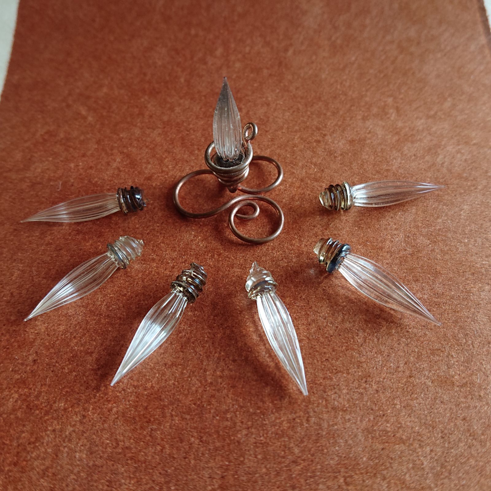 ガラスペン先昭和レトロ ミツカン アンティーク コレクション - メルカリ