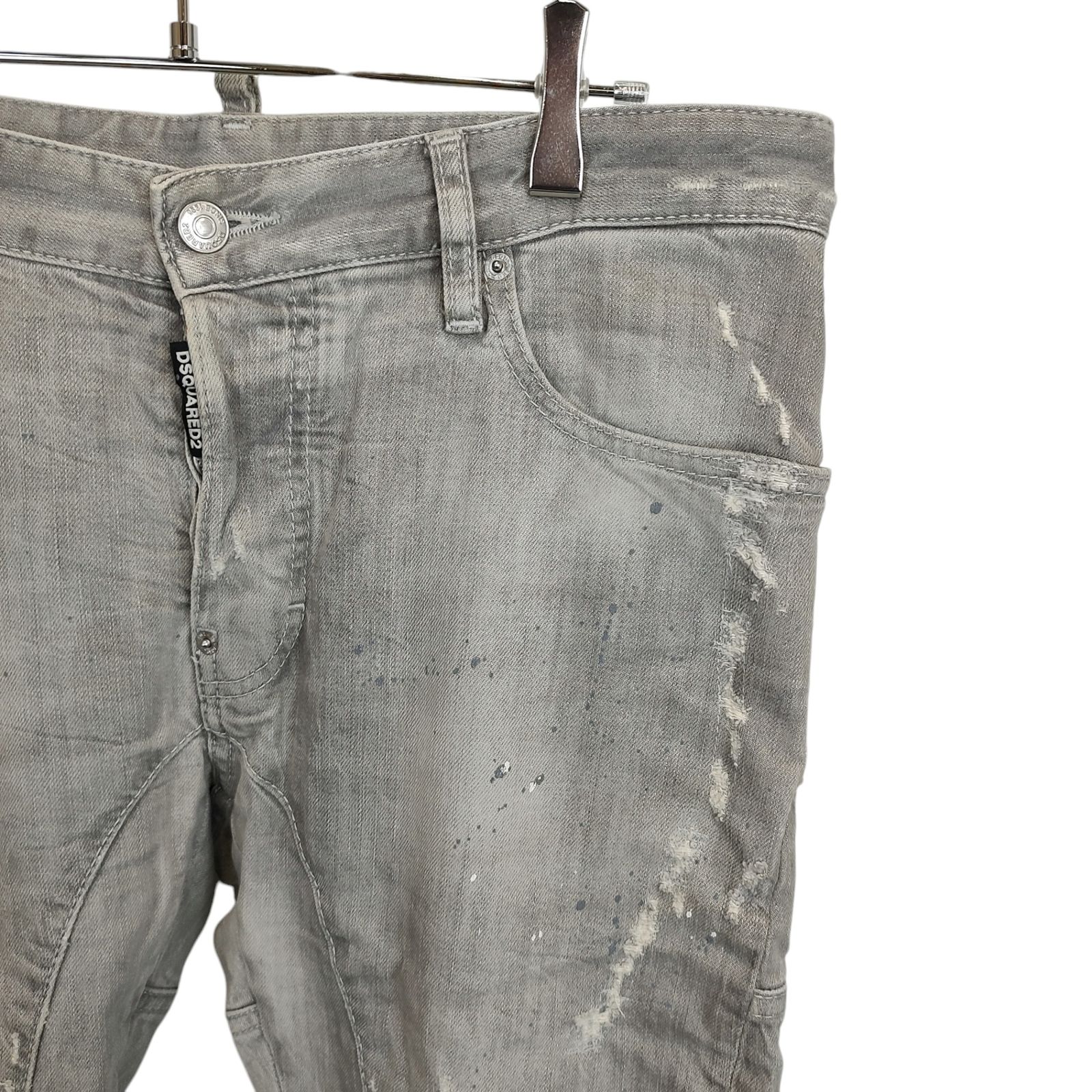 DSQUARED2 ディースクエアード TIDY BIKER JEANS ストレッチ デニム 