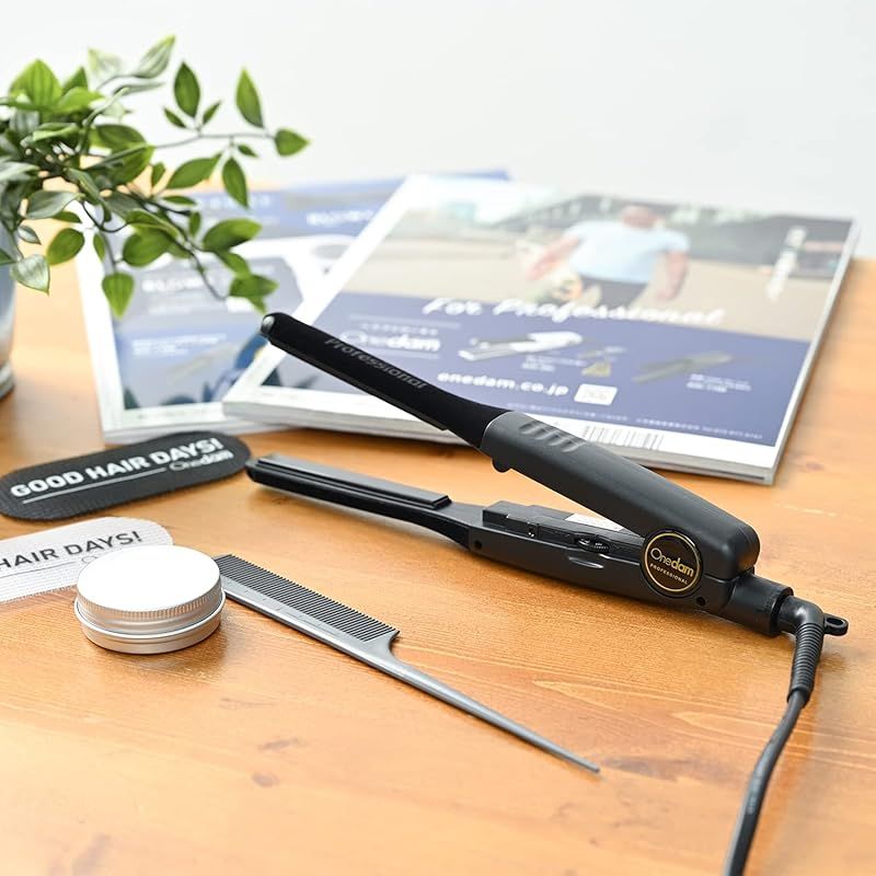 【未使用】Onedam AMT-1100 ヘアアイロン　リコール対象外 Onedam ワンダム ヘアアイロン コテ ストレート カール スリム