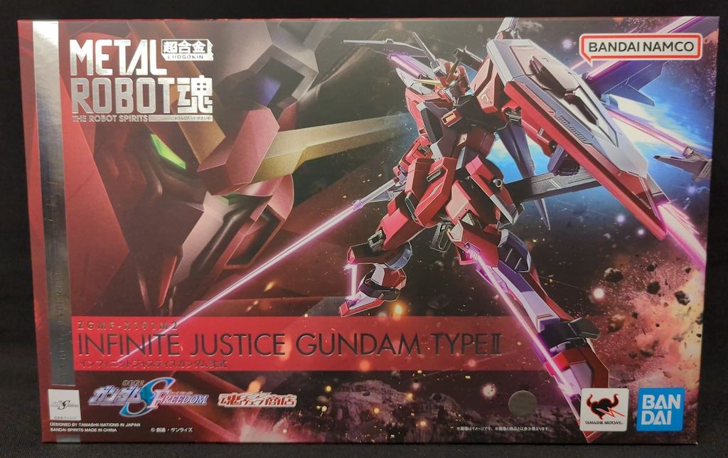 BANDAI SPIRITS METAL ROBOT魂 <SIDE MS> 機動戦士ガンダムSEED DOM インフィニットジャスティスガンダム弐式