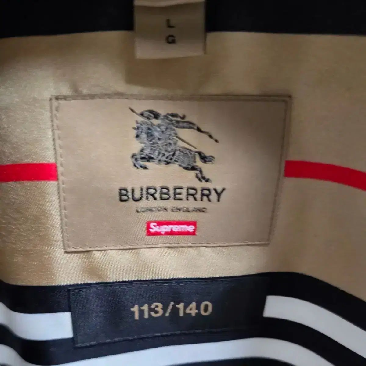 バーバリー x シュプリーム Blue Archive ブルーアーカイブ ブルアカ シルク 半袖 シャツ Lサイズ 100 105 KARIMZIABAT_FR