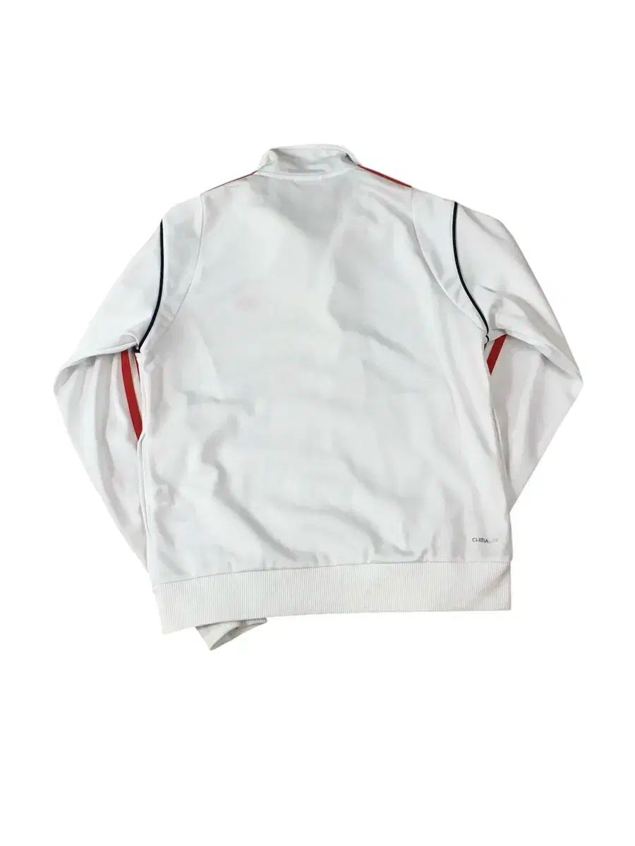 アディダス レッド 3本線 白 トラックジャージ