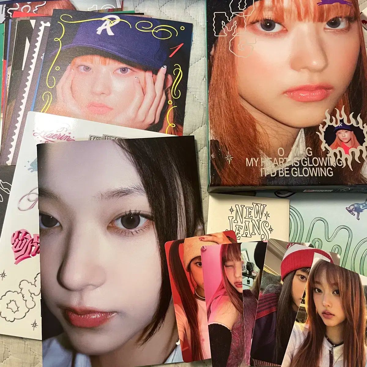 newjeans OMG Ditto ユニバ ラキドロ トレカ アルバム ヘリン ヘリン(HAERIN) omg ／ ditto アルバム newjeans OMG Ditto ユニバ