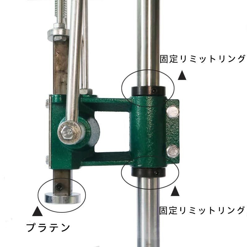 ヘビーデューティ手動圧力パンチパンチツール 皮革プレス本体