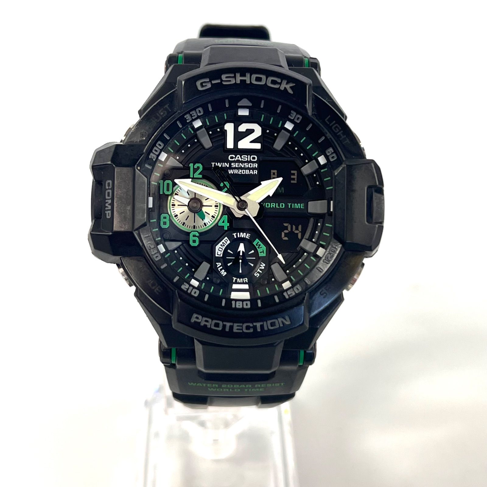 カシオ CASIO G-SHOCK グラビティマスター GA-1100-1A3JF クォーツ 黒